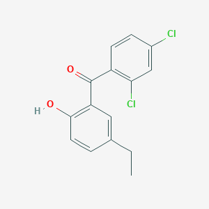 (2,4-Dichlorophenyl)(5-ethyl-2-hydroxyphenyl)methanone