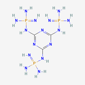 2-N,4-N,6-N-tris(diaminophosphinimyl)-1,3,5-triazine-2,4,6-triamine