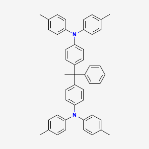 Benzenamine, 4,4'-(1-phenylethylidene)bis[N,N-bis(4-methylphenyl)-