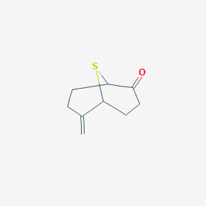 6-Methylidene-9-thiabicyclo[3.3.1]nonan-2-one