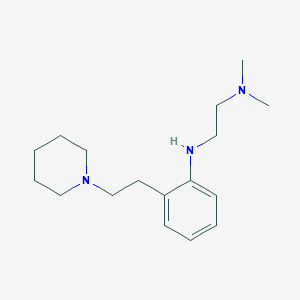 N~1~,N~1~-Dimethyl-N~2~-{2-[2-(piperidin-1-yl)ethyl]phenyl}ethane-1,2-diamine