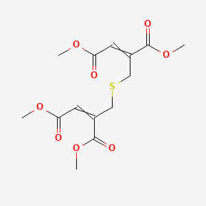 Tetramethyl 2,2'-[sulfanediylbis(methylene)]di(but-2-enedioate)