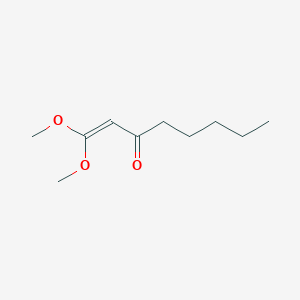 1,1-Dimethoxyoct-1-EN-3-one