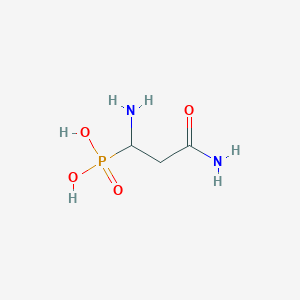 (1,3-Diamino-3-oxopropyl)phosphonic acid