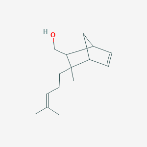 [3-Methyl-3-(4-methylpent-3-en-1-yl)bicyclo[2.2.1]hept-5-en-2-yl]methanol