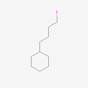 molecular formula C10H19I B1457111 (4-Iodobutyl)cyclohexane CAS No. 256656-70-9