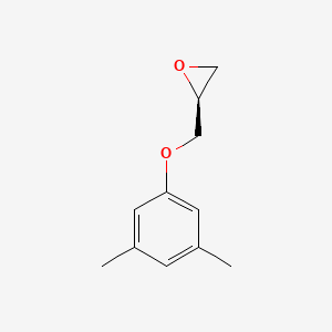 molecular formula C11H14O2 B14571125 Oxirane, [(3,5-dimethylphenoxy)methyl]-, (S)- CAS No. 61248-97-3