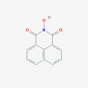molecular formula C12H7NO3 B145712 N-羟基萘酰亚胺 CAS No. 7797-81-1