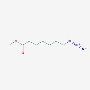 molecular formula C8H15N3O2 B1457121 7-叠氮基庚酸甲酯 CAS No. 1037510-76-1