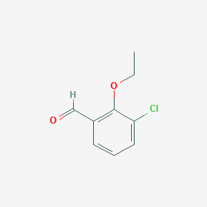 B1457126 3-Chloro-2-ethoxybenzaldehyde CAS No. 709649-70-7