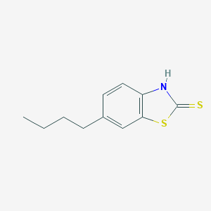 B145716 6-butylbenzo[d]thiazole-2(3H)-thione CAS No. 131785-57-4