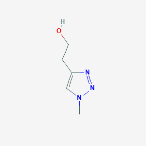 molecular formula C5H9N3O B1457161 2-(1-甲基-1H-1,2,3-三唑-4-基)乙醇 CAS No. 1250772-80-5