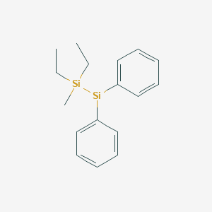 molecular formula C17H23Si2 B14571669 CID 13250050 