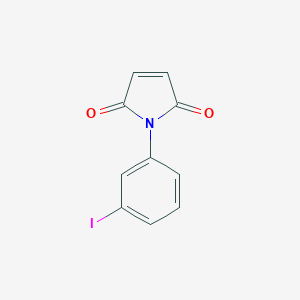 molecular formula C10H6INO2 B145721 N-(3-碘苯基)马来酰亚胺 CAS No. 135861-54-0