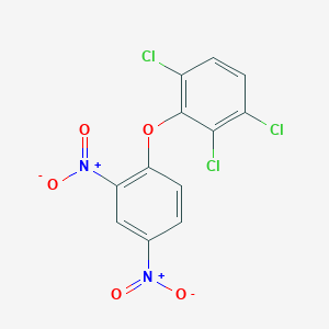 1,2,4-Trichloro-3-(2,4-dinitrophenoxy)benzene