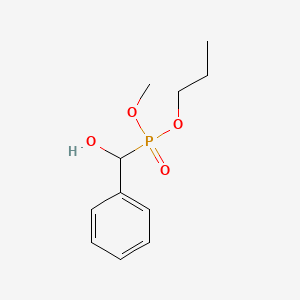 Methyl propyl [hydroxy(phenyl)methyl]phosphonate