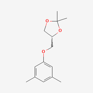 (4R)-4-[(3,5-Dimethylphenoxy)methyl]-2,2-dimethyl-1,3-dioxolane