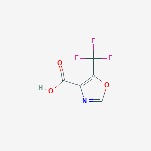 B1457258 5-(Trifluoromethyl)-1,3-oxazole-4-carboxylic acid CAS No. 1432678-50-6