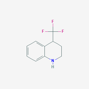 molecular formula C10H10F3N B1457268 4-(三氟甲基)-1,2,3,4-四氢喹啉 CAS No. 1423030-95-8
