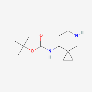 B1457272 Tert-butyl 5-azaspiro[2.5]octan-8-ylcarbamate CAS No. 1232542-24-3