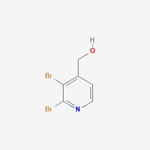 molecular formula C6H5Br2NO B1457281 (2,3-Dibromopyridin-4-yl)methanol CAS No. 1227584-38-4
