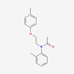 Acetamide, N-[2-(4-methylphenoxy)ethyl]-N-(2-methylphenyl)-