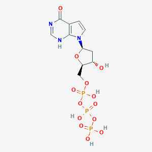 B145732 7-Deaza-2'-deoxyinosine triphosphate CAS No. 136120-28-0