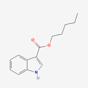 1H-Indole-3-carboxylic acid, pentyl ester