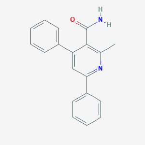 3-Pyridinecarboxamide, 2-methyl-4,6-diphenyl-