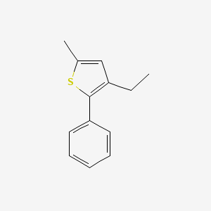 Thiophene, 3-ethyl-5-methyl-2-phenyl-