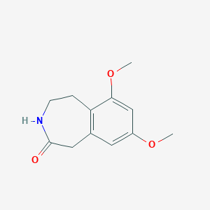 6,8-Dimethoxy-1,3,4,5-tetrahydro-2H-3-benzazepin-2-one