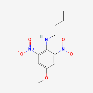 N-Butyl-4-methoxy-2,6-dinitroaniline