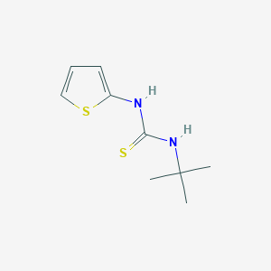 N-tert-Butyl-N'-thiophen-2-ylthiourea