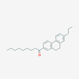 1-(7-Propyl-9,10-dihydrophenanthren-2-YL)nonan-1-one