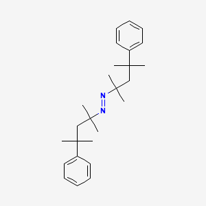 (E)-Bis(2,4-dimethyl-4-phenylpentan-2-yl)diazene