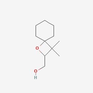 1-Oxaspiro[3.5]nonane-2-methanol, 3,3-dimethyl-