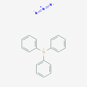 Triphenyltellanium;azide