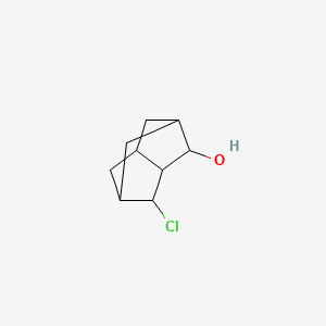 6-Chlorooctahydro-2,5-methanopentalen-1-ol