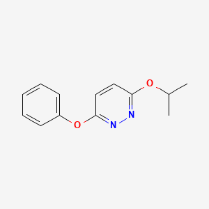 Pyridazine, 3-(1-methylethoxy)-6-phenoxy-