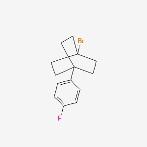 1-Bromo-4-(4-fluorophenyl)bicyclo[2.2.2]octane