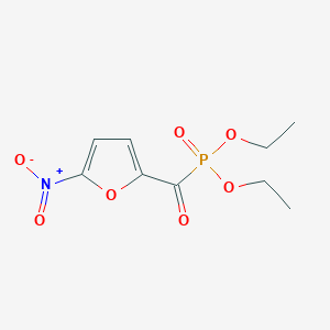 Diethyl (5-nitrofuran-2-carbonyl)phosphonate