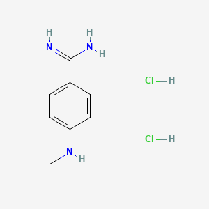 4-(Methylamino)benzene-1-carboximidamide dihydrochloride