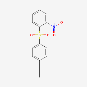 1-(4-tert-Butylbenzene-1-sulfonyl)-2-nitrobenzene