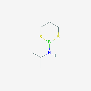 N-(Propan-2-yl)-1,3,2-dithiaborinan-2-amine