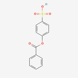 Benzenesulfonic acid, 4-(benzoyloxy)-