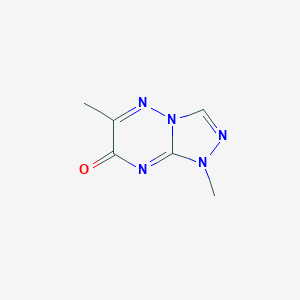 1,2,4-Triazolo[4,3-b][1,2,4]triazin-7(1H)-one, 1,6-dimethyl-