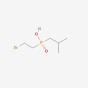 (2-Bromoethyl)(2-methylpropyl)phosphinic acid