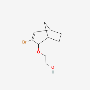 Ethanol, 2-[(3-bromobicyclo[3.2.1]oct-3-en-2-yl)oxy]-