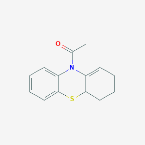 1-(2,3,4,4a-Tetrahydro-10H-phenothiazin-10-yl)ethan-1-one