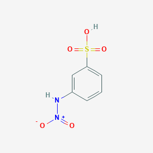 3-(Nitroamino)benzene-1-sulfonic acid